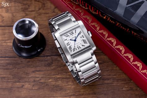 cartier french tank watch prezzi|cartier tank francaise chronograph watch.